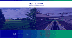 Desktop Screenshot of empresa.tecnipak.com