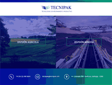 Tablet Screenshot of empresa.tecnipak.com